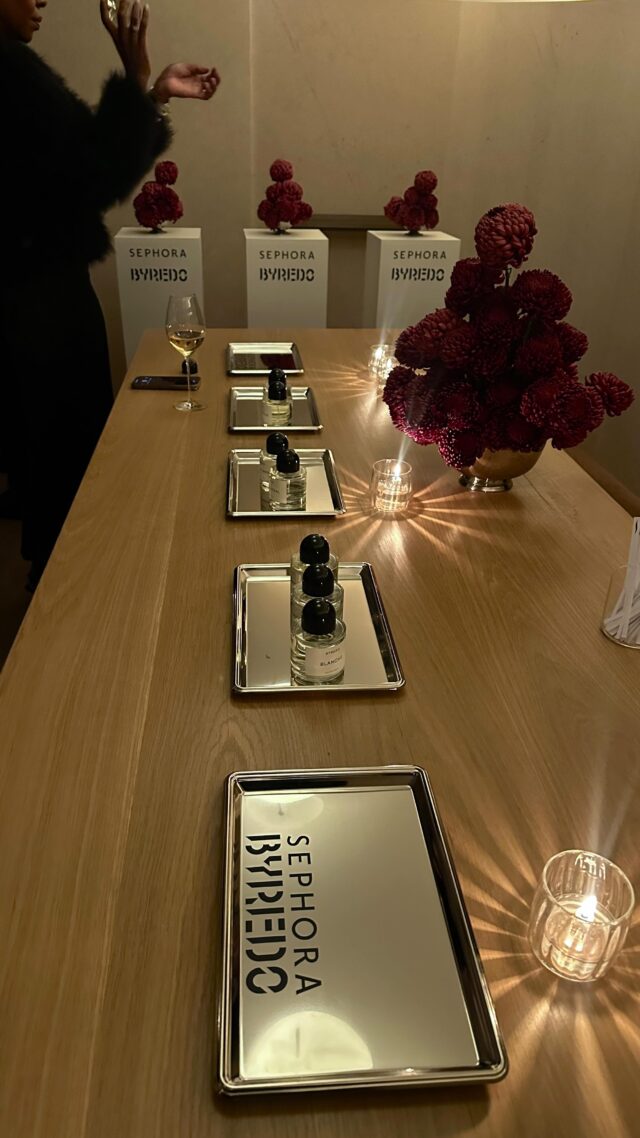A beautiful evening celebrating @officialbyredo’s launch at @sephoracanada 🖤🤍