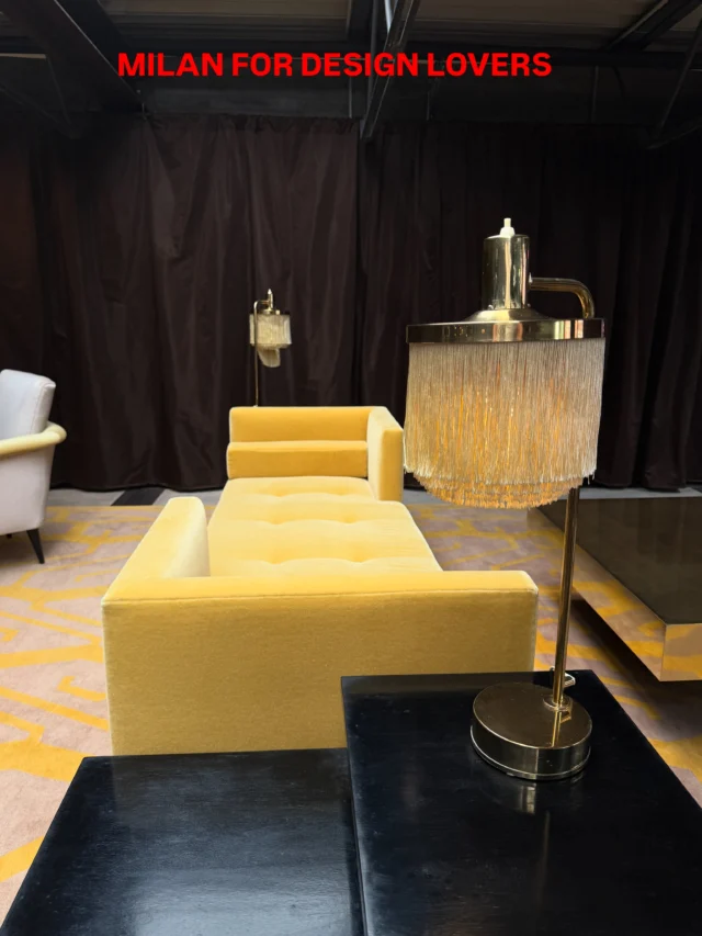 Milan for design lovers: my must visit spots 😮‍💨🤌🏻

1. MUDEC @mudec_official (Museo delle Culture) interdisciplinary museum and cultural hub designed by David Chipperfield 
2. @edra.official showroom in Palazzo Durini - most insane showroom in a restored palazzo that was bombed in WW2
3. Triennale Di Milano @triennalemilano - premier hub for architecture, craftsmanship, and Italian design history 
4. @galleria_robertaebasta every location is fire🔥 
5. Fondazione Achille Castiglioni - if you’re a FLOS fan this is a must (you need to message them to book a visit - foundation run by his family)
6. Museo Poldi Pezzoli - insane house museum, the private collection of Gian Giacomo Poldi Pezzoli
7. Fondazione Prada @fondazioneprada - worth a visit for sure!
8. Trattoria Del Ciumbia @trattoriadelciumbia - chiccc interiors by @dimorestudio 
9. Nilufar Depot @nilufargallery - the gallery is cool but make the trip to the depot. It’s 4 floors of the most insane curation
10. Marchesi 1824 @marchesi1824 - owned by Prada and it shows in the interior
11. Villa Necchi Campiglio @villanecchicampiglio - DUH!
