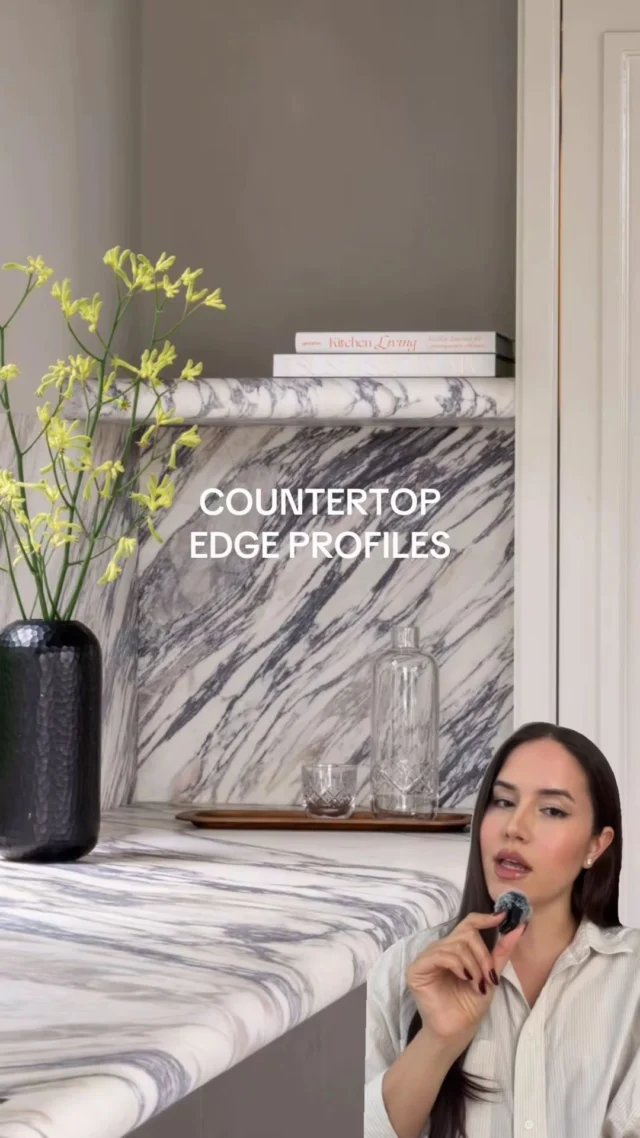 One of those small details that make a biiiiig difference. Let’s talk edge profiles 🤌🏻
